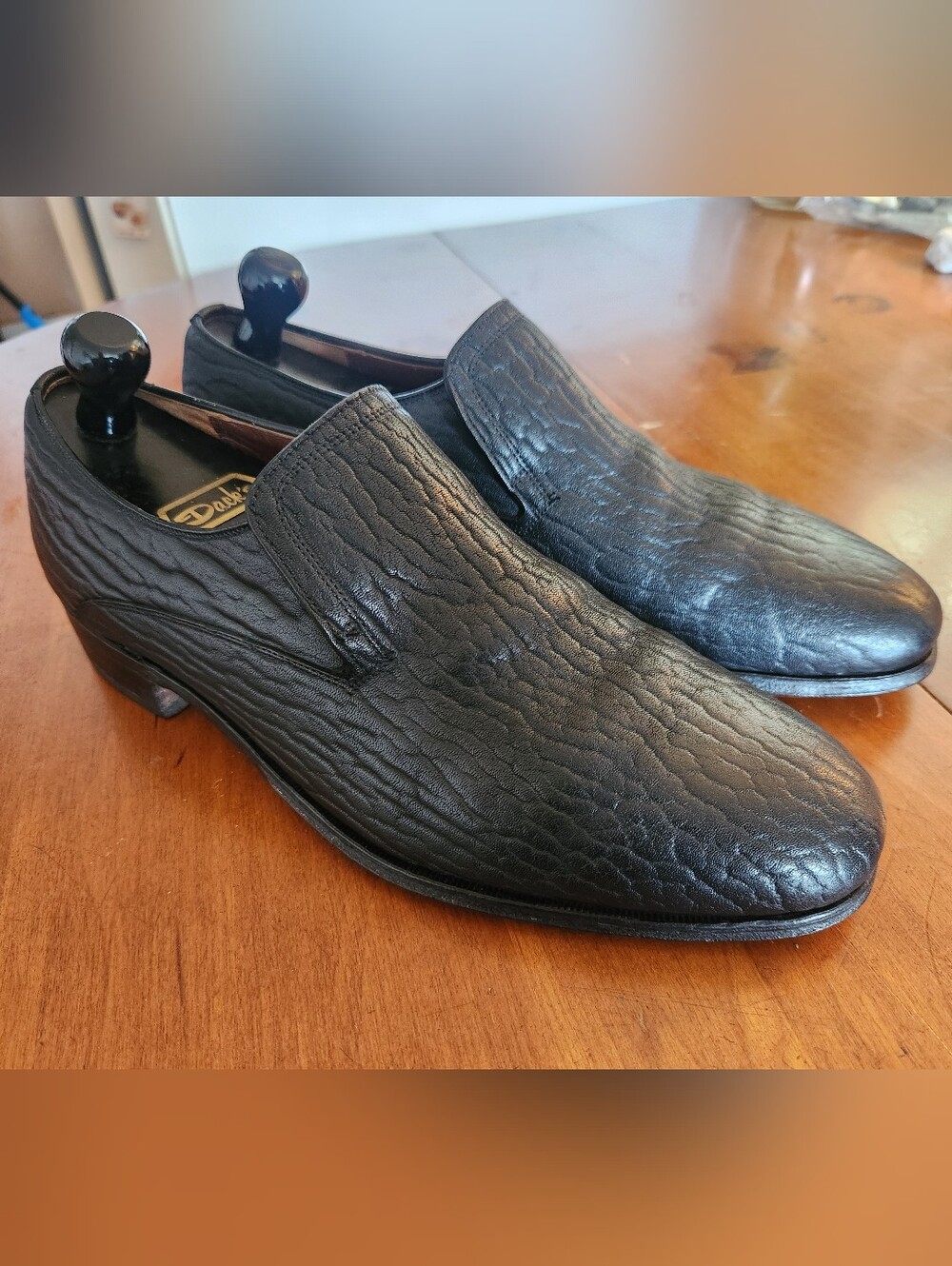 RARE Dack's Seal Skin Loafers Size 10.5 F